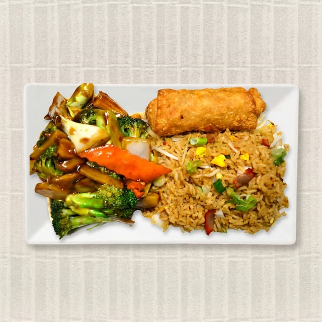 11. Beef with Broccoli Platter.