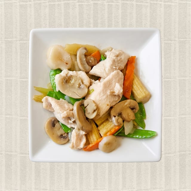 Chicken with Mushroom.