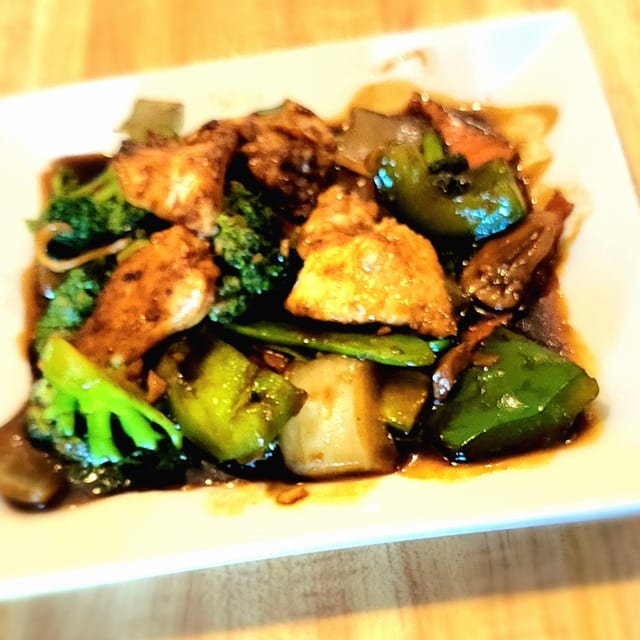 Szechuan Chicken.