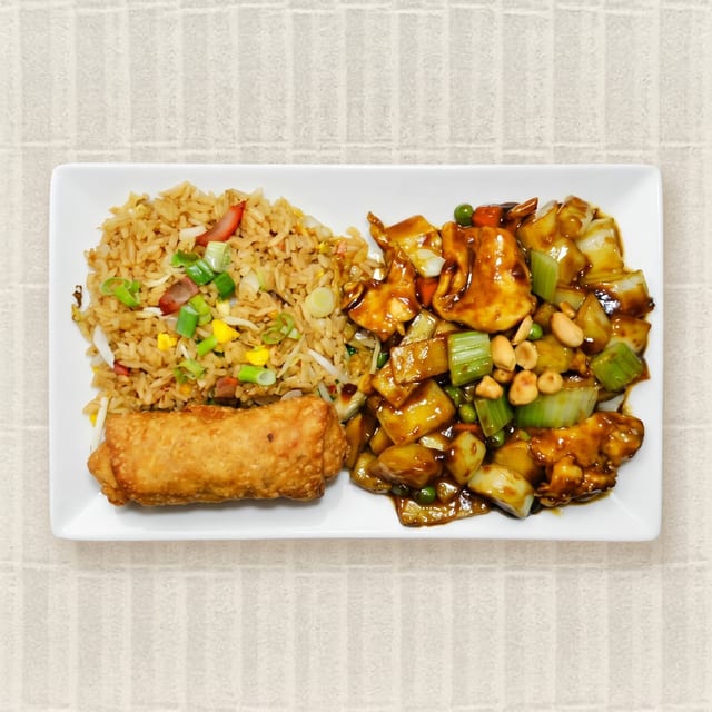 34. Kung Pao Chicken Platter.