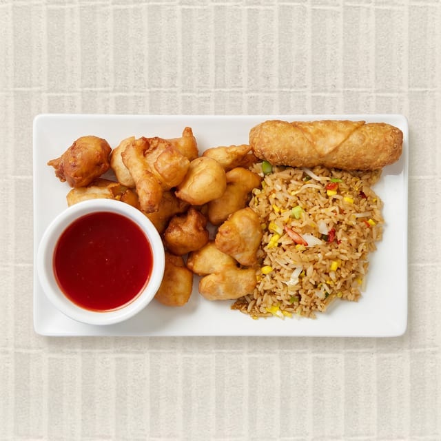 8. Sweet & Sour Pork Platter.
