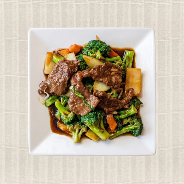 Beef with Broccoli.