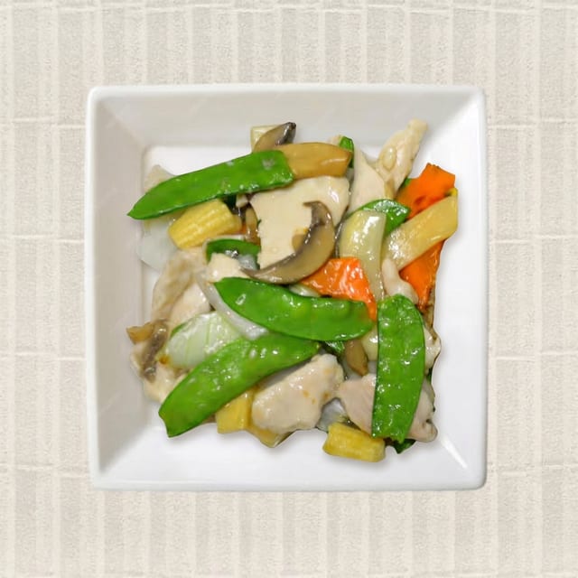 Chicken with Snow Pea Pods.