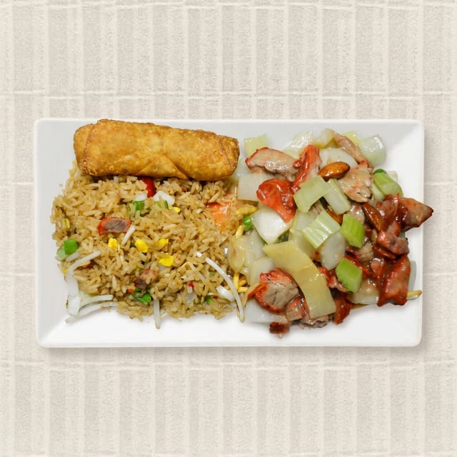 4. Pork Subgum Chow Mein Platter.