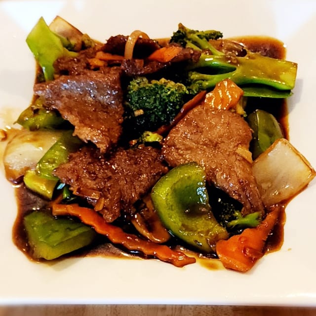 Szechuan Beef.