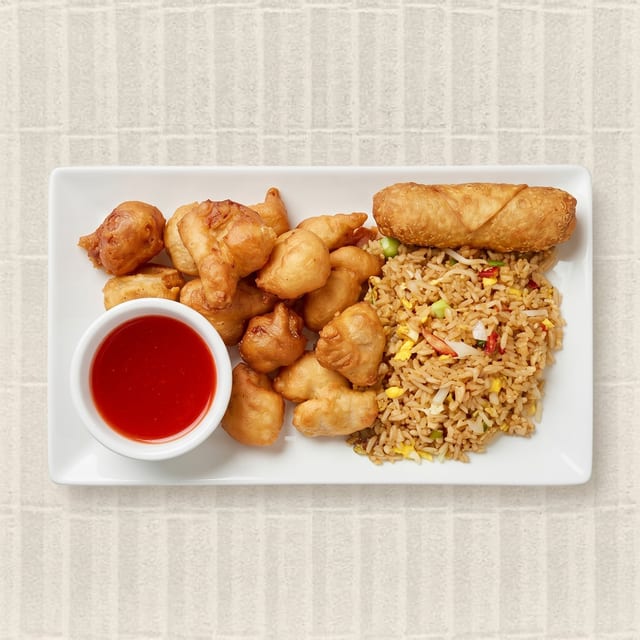 17. Sweet & Sour Chicken Platter.