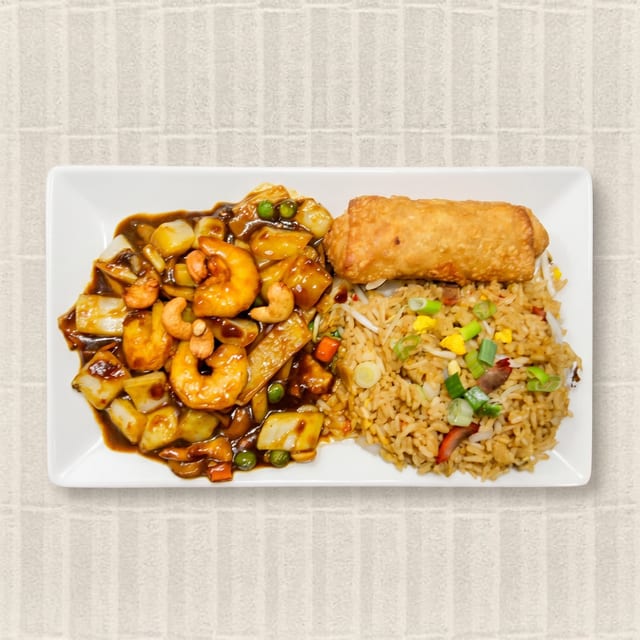 35. Kung Pao Shrimp Platter.