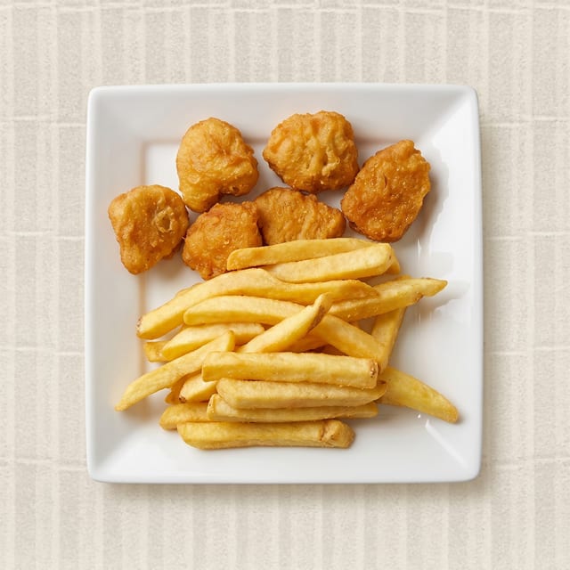French Fries & Chicken Nuggets.