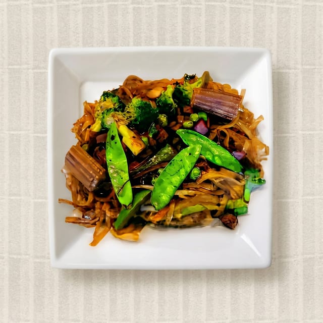 Vegetable Pad Thai.