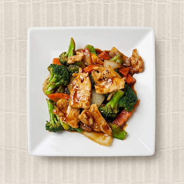 Thai Basil Chicken.