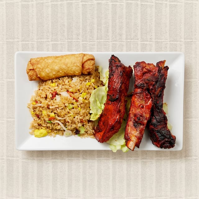 13. Bar-B-Q Ribs Platter.