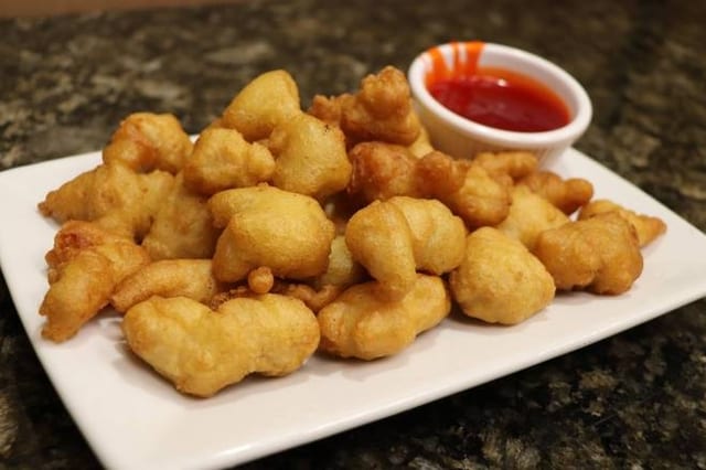 Complete Sweet & Sour Pork.